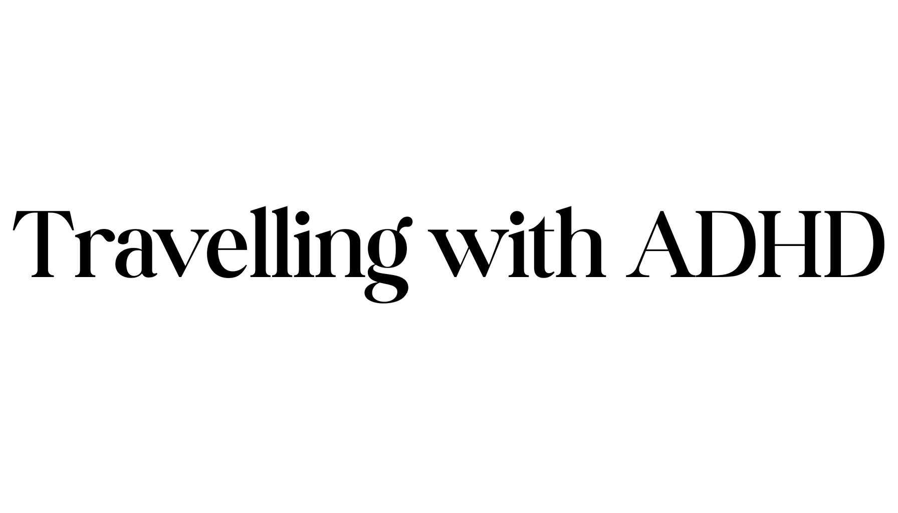 Travelling with ADHD brand logo – Travelling With ADHD logo for neurodivergent travel blog – Logo for ADHD travel tips and slow travel guidance – ADHD-friendly travel community logo design – Neurodivergent travel brand logo for women with ADHD ADHD packing tips illustration – ADHD travel anxiety support graphic – Neurodivergent traveler resources banner – ADHD-friendly itinerary planning visual